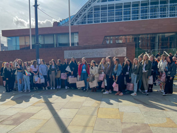 Hair and Beauty students visit Professional Beauty North Show.