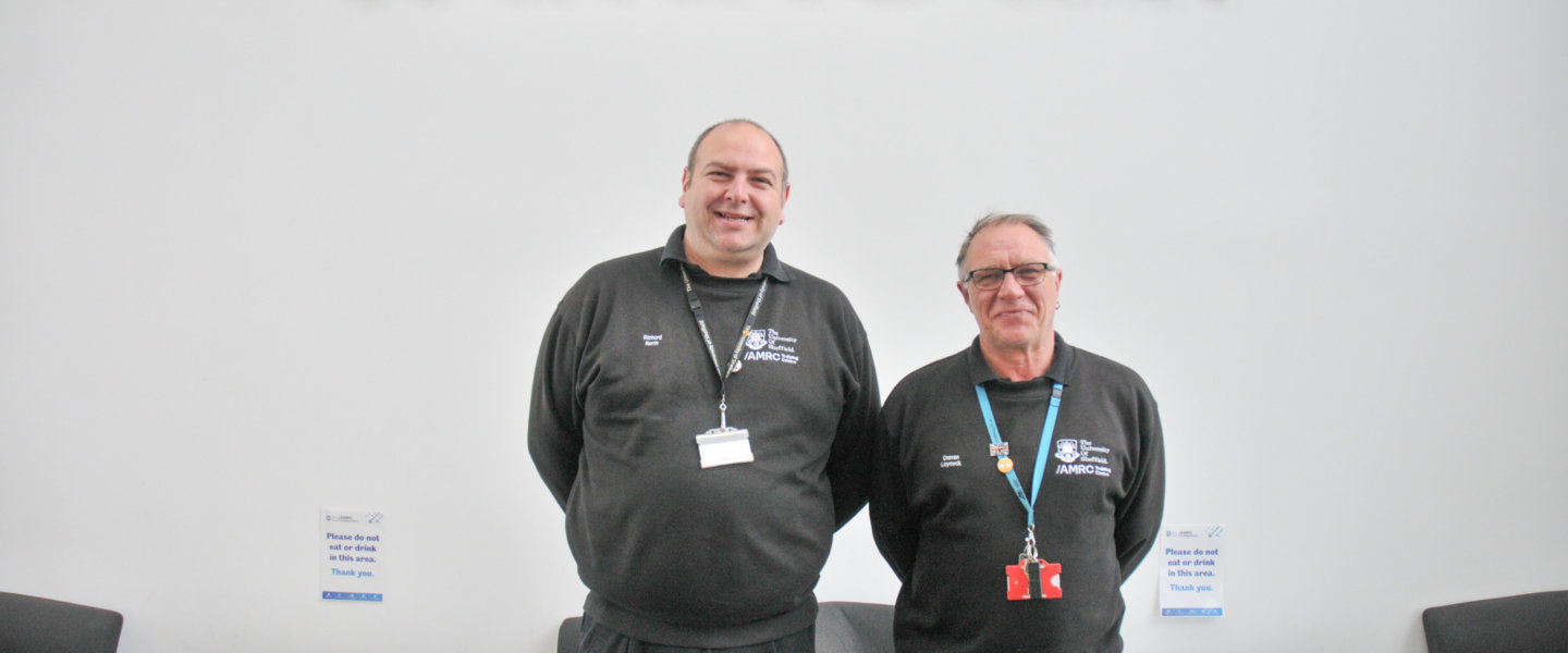 Alumni Level 5 Learning and Skills Teacher Higher Apprentices, Richard North and Darren Laycock.