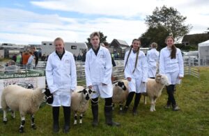 (L-R) Emily Hanson, Harry Flather, Tian Farrell-Rumbelow and Millie Taylor