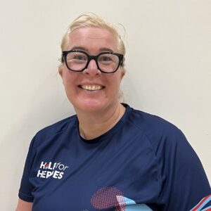 Caroline Buckle volunteering for Help for Heroes