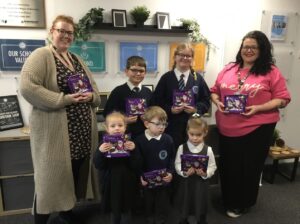 Barnsley College Health Teachers with Queens Road Academy pupils.